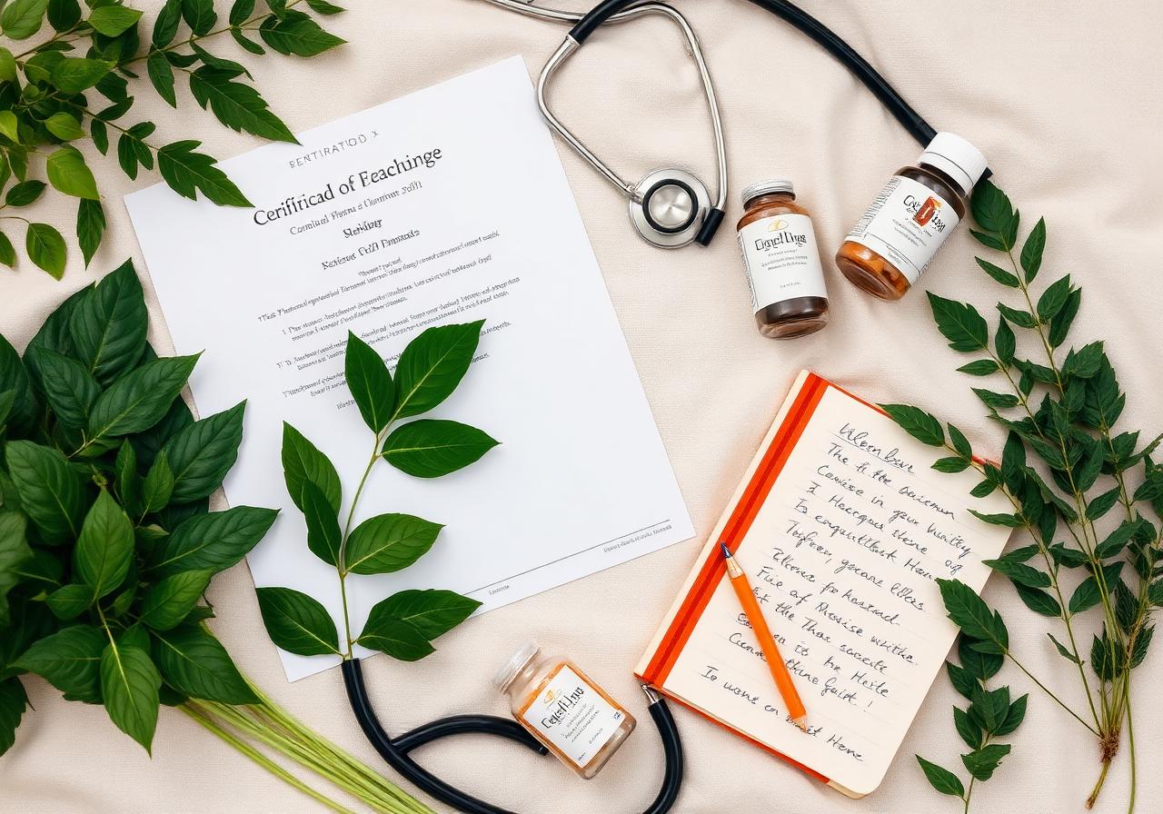 Holistic wellness — certifications, herbs, supplements